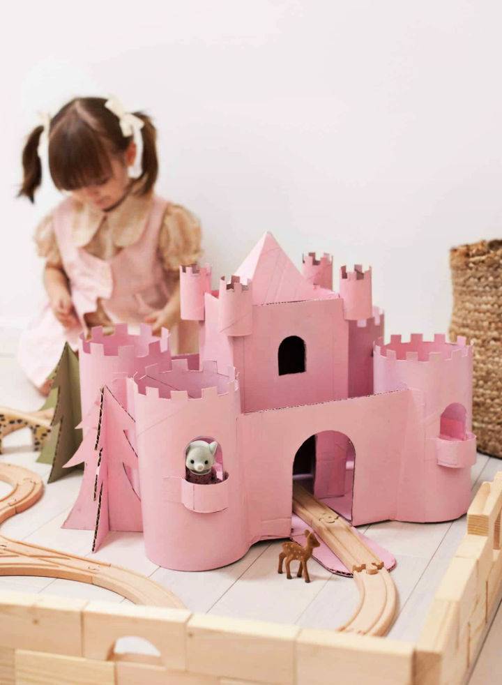 Build a Toy Castle From Upcycled Cardboard