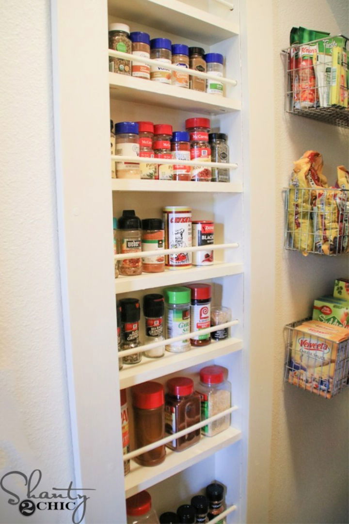 Built in Spice Rack