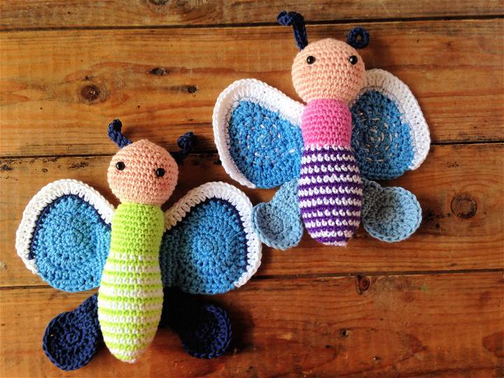 Butterfly Amigurumi Free Crochet Pattern