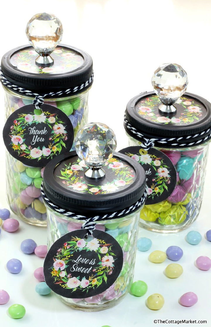 15 Cute And Unique Candies Jar Ideas DIY Crafts