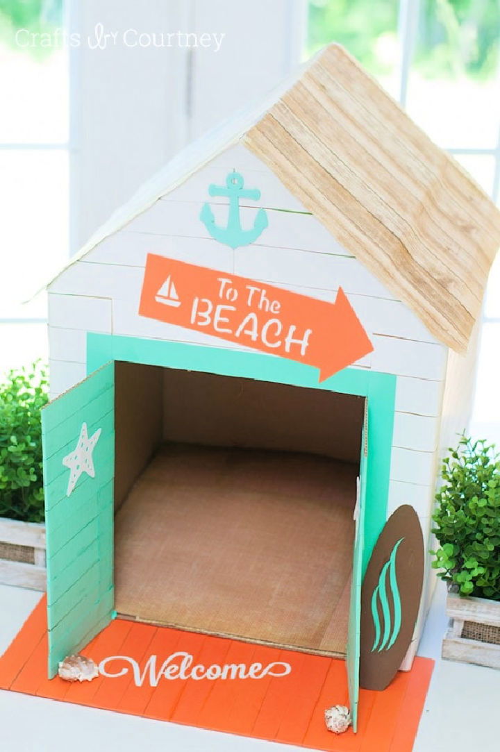 Cardboard Dog House