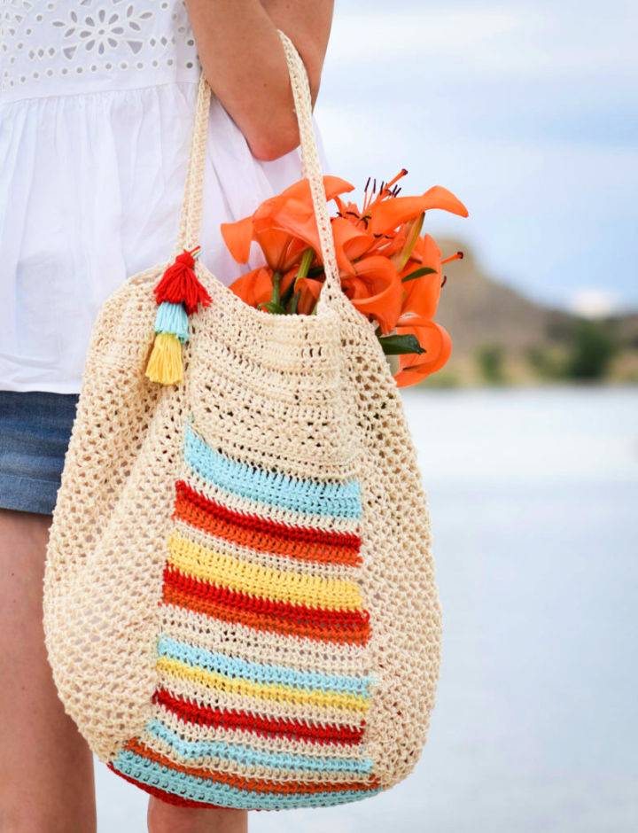 Caribe Big Crocheted Bag Pattern