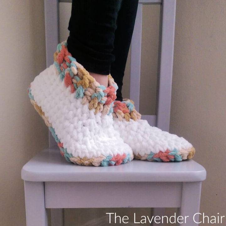 Cloud 9 Slippers Crochet Pattern