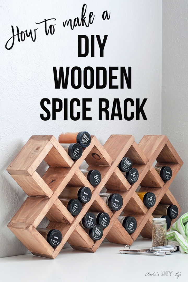 Criss Cross Spice Rack