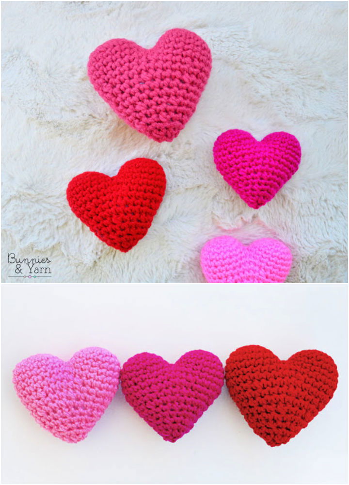 35 Free Crochet Heart Pattern For Beginners Crochet Hearts 2022 