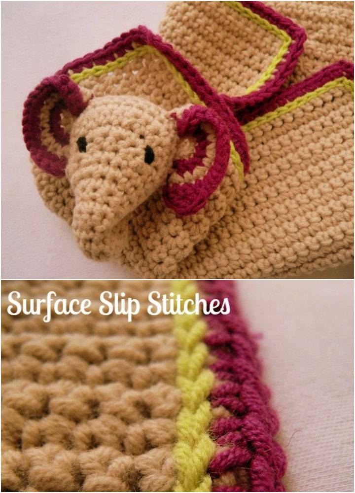 Crochet Elephant Lovie