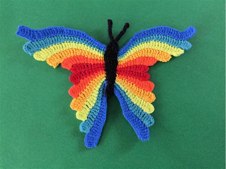 Crochet Pattern for a Butterfly