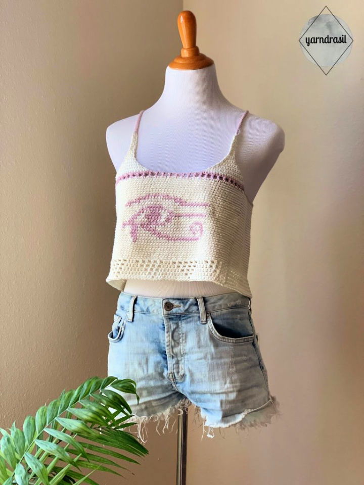 Crochet Racerback Crop Top