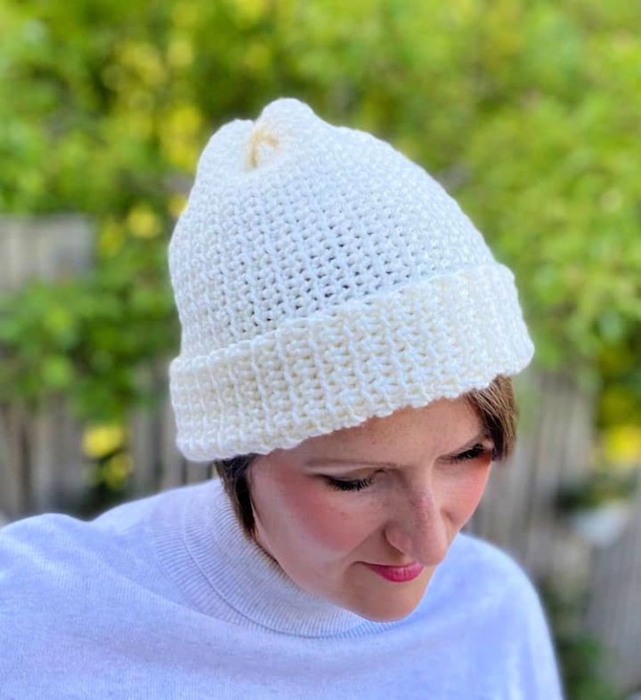 Crochet Slip Stitch Beanie