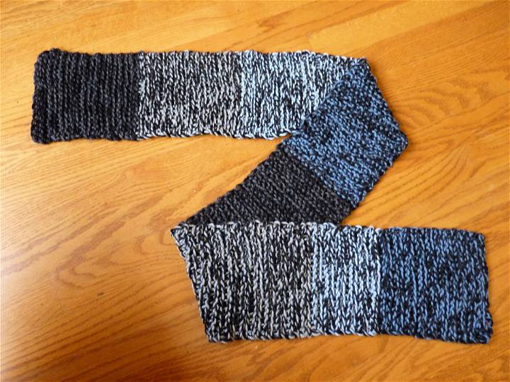 Crochet Slip Stitch Eco Duo Scarf