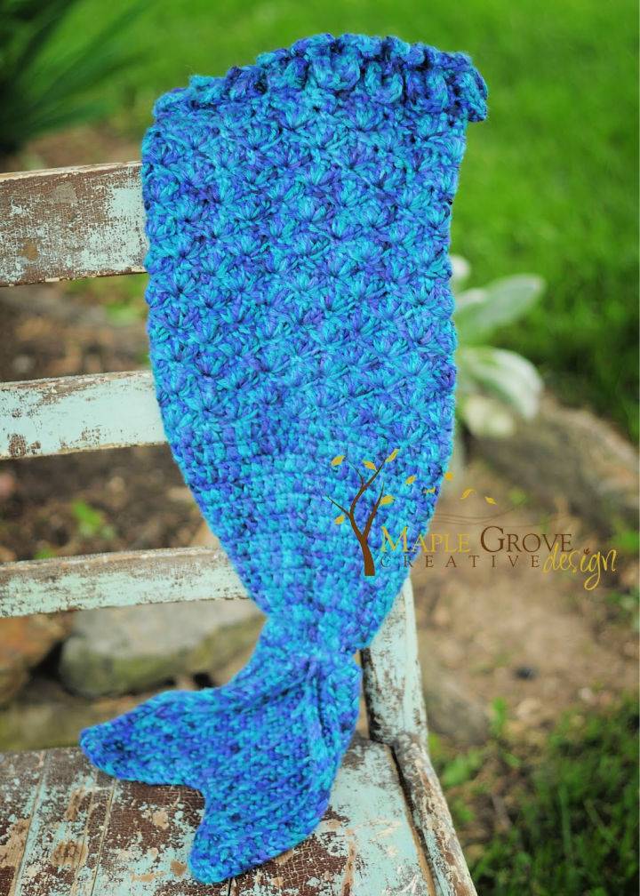 Crochet The Merry Mermaid Infant Cocoon