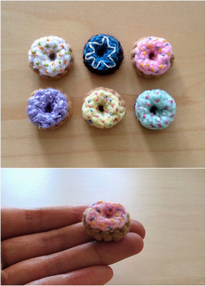 Crochet Tiny Donut Party