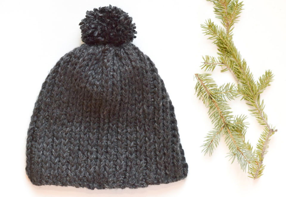 Crocheted Ribbed Hat Pattern