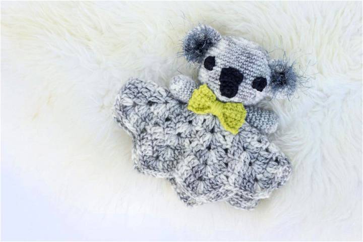 Cuddly Koala – Free Crochet Lovey Patterns