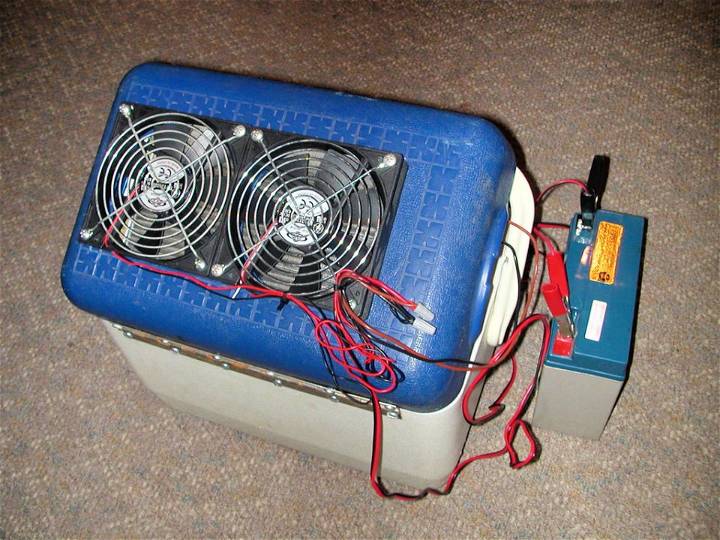 DIY Air Conditioner with Ice