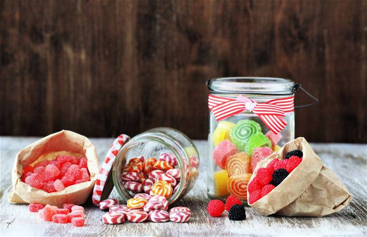 DIY Custom Candy Jars A Gift to Go with Sweets