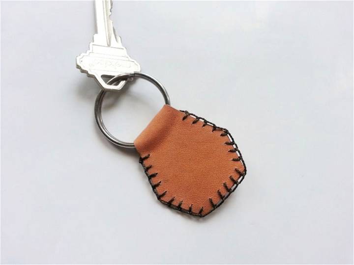 DIY Leather Key fob