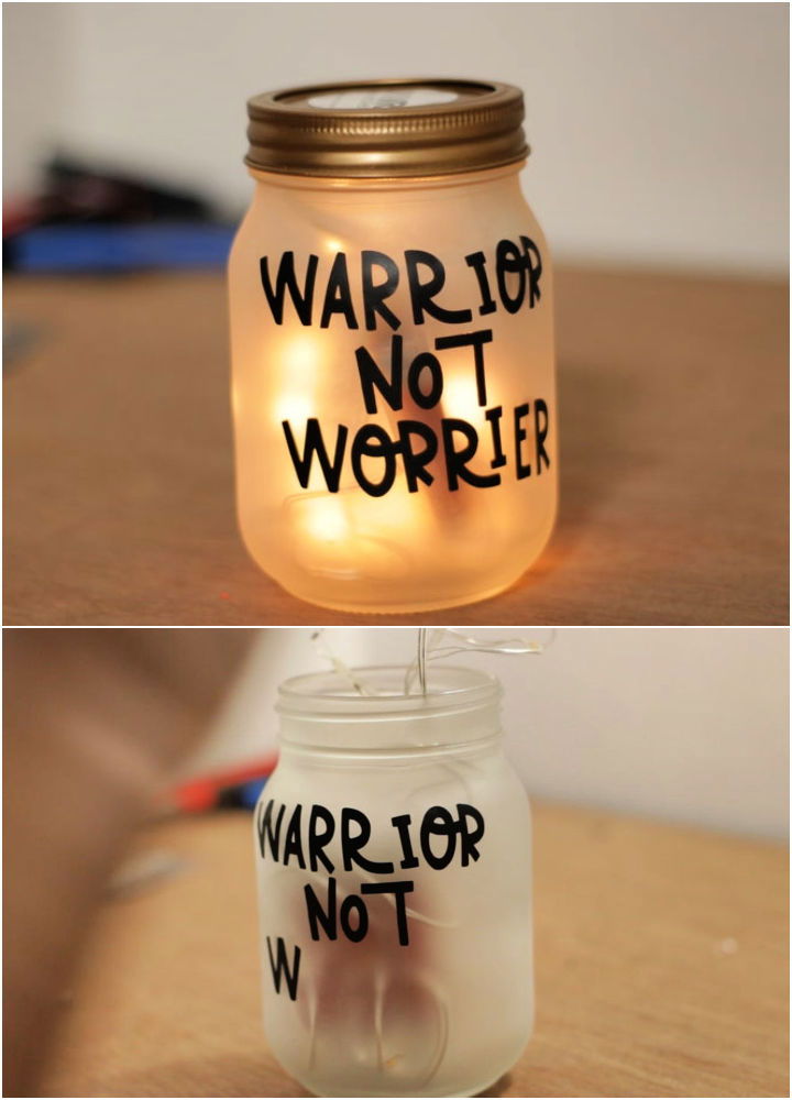 Make Your Own Mason Jar Lamp