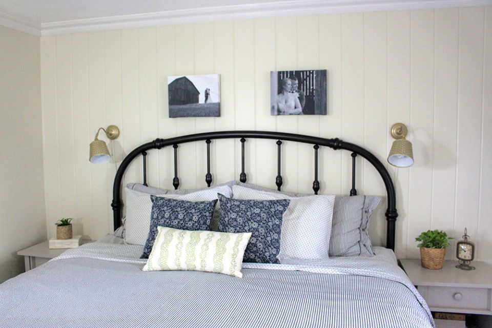 DIY Metal Headboard