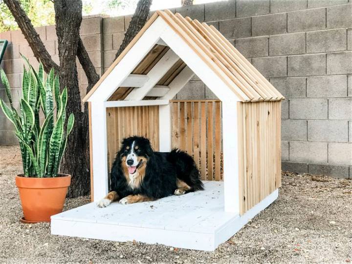 35 Free Diy Dog House Plans With Step By Step Diagrams