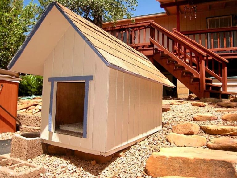 35 Free DIY Dog House Plans with Step by Step Diagrams