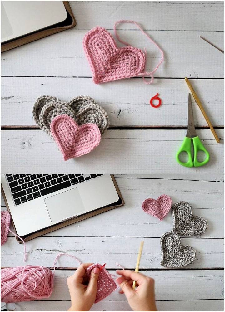 Easiest Crochet Heart Ever