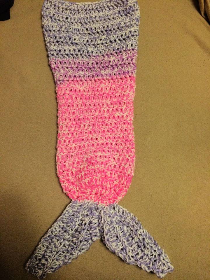 Easiest Crochet Mermaid Tail Pattern