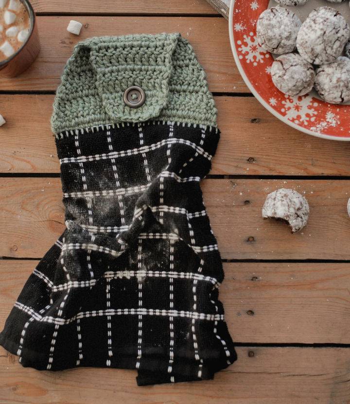 Easy Crochet Towel Topper Pattern