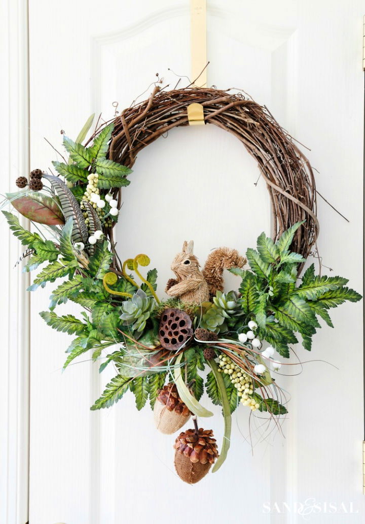 Fall Woodland Wreath