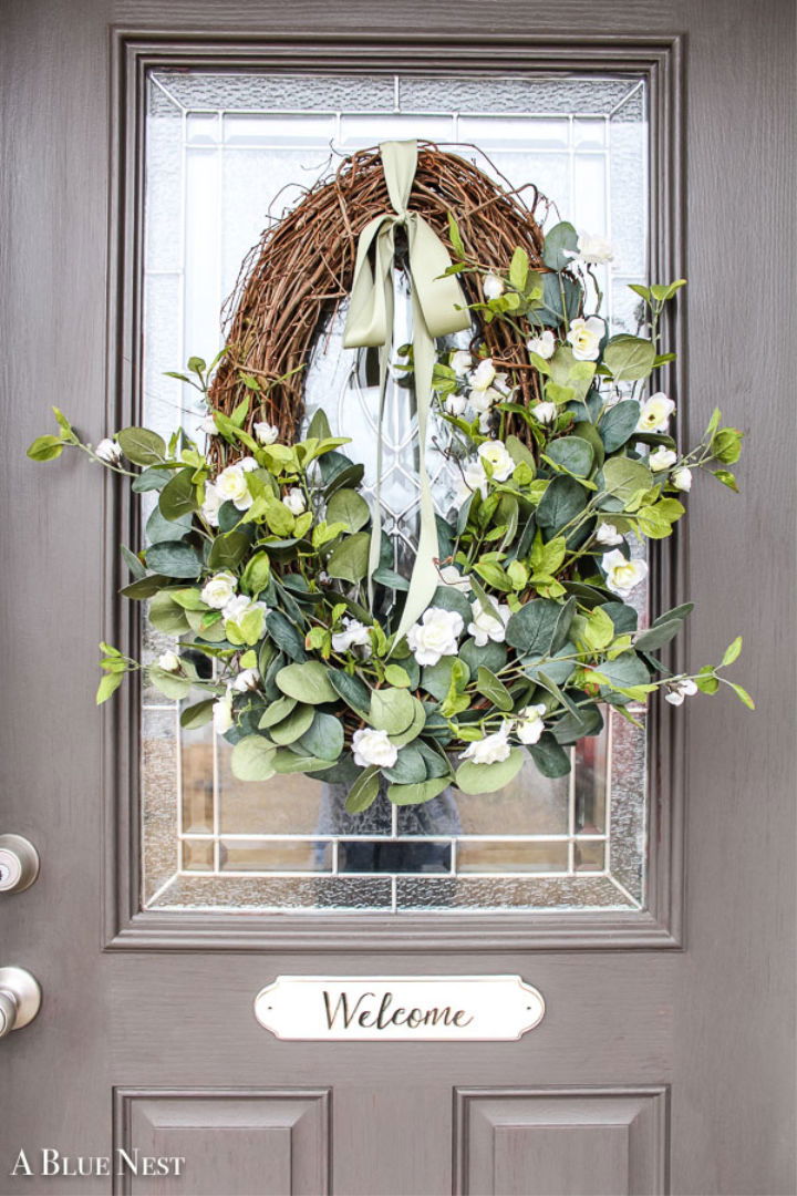 Floral Winter Wreath