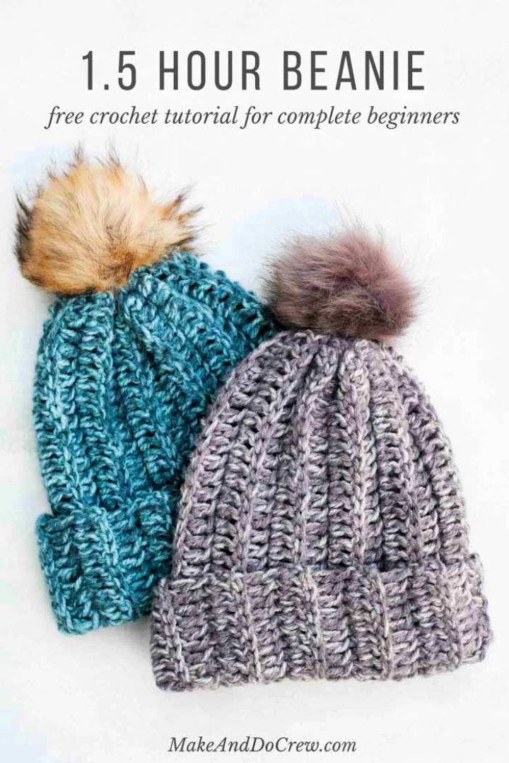 Free Crochet Hat Pattern for Beginners