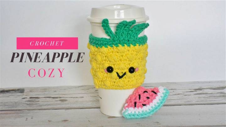 Free Crochet Pineapple Cozy Pattern