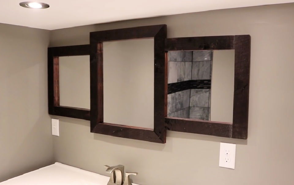 Free Wood Pallet Mirror Plan