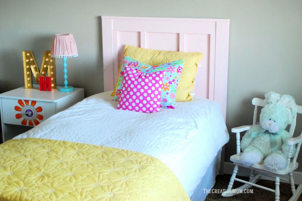 Girls Twin Size Headboard