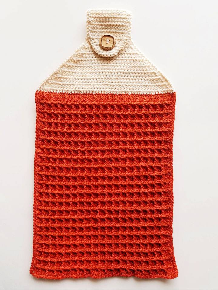 How To Crochet Kitchen Towel