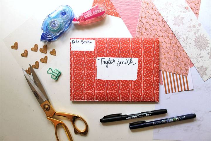How To Make A Envelope Scrapbook You Can Mail