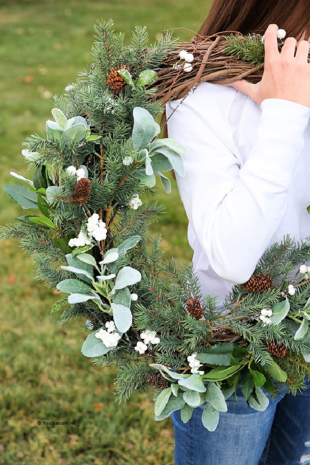 Rustic Farmhouse Wreath Tutorial