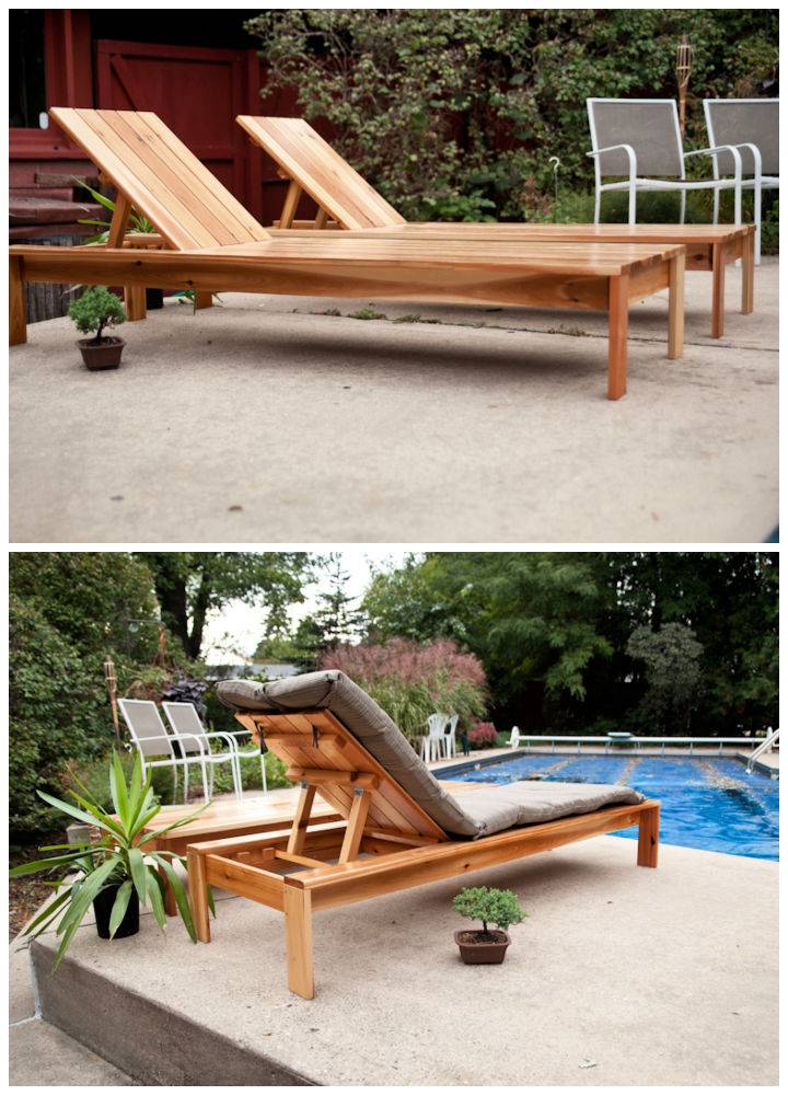 15 Free Diy Chaise Lounge Plans With, Wooden Chaise Lounge Chair Construction Plans
