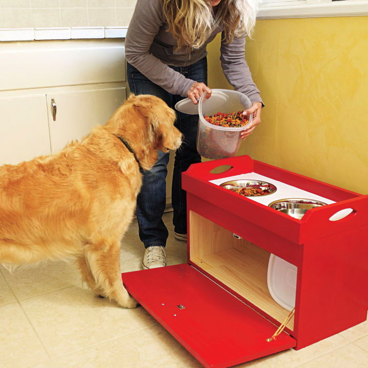 How to Build a Dog Feeding Station