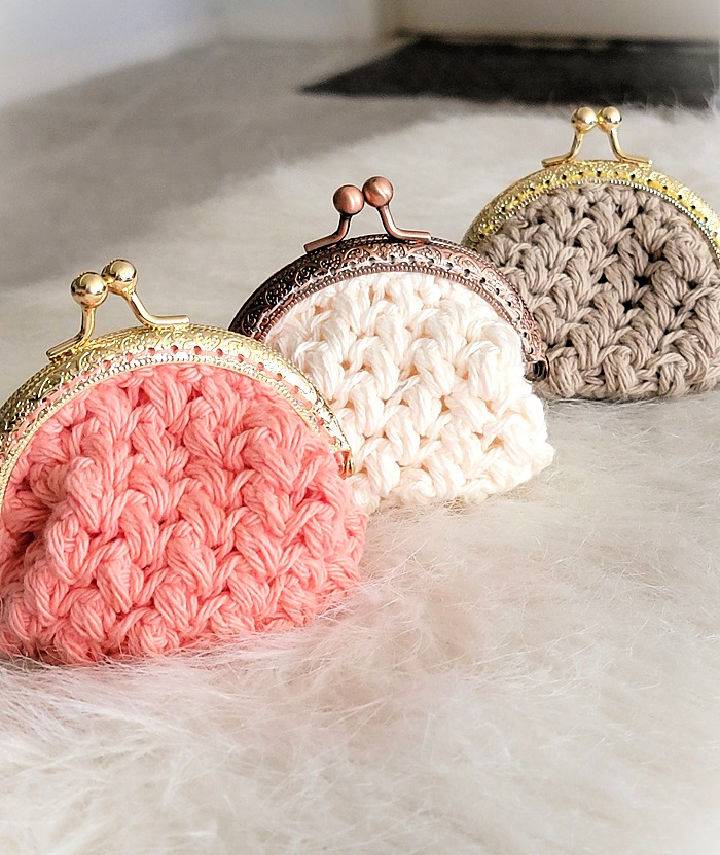 How to Crochet Coin Purse Free Pattern