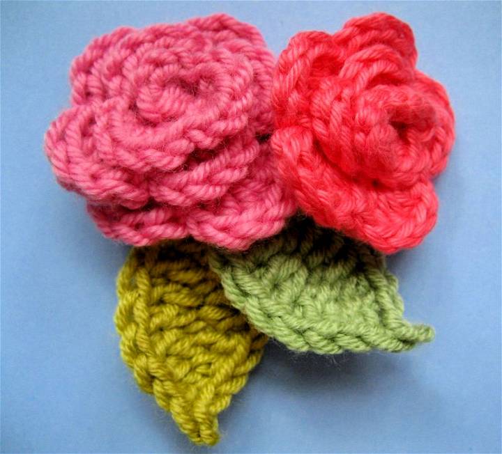How to Crochet May Roses