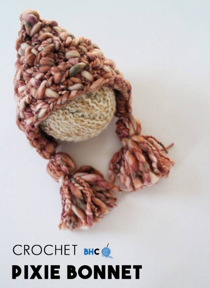 How to Crochet Pixie Bonnet