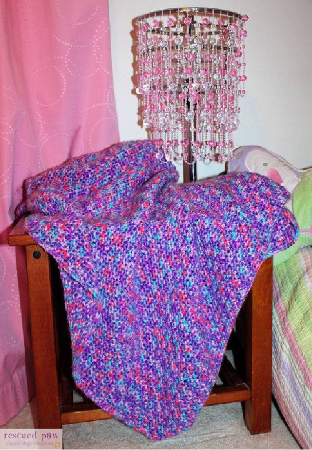 How to Single Crochet Blanket