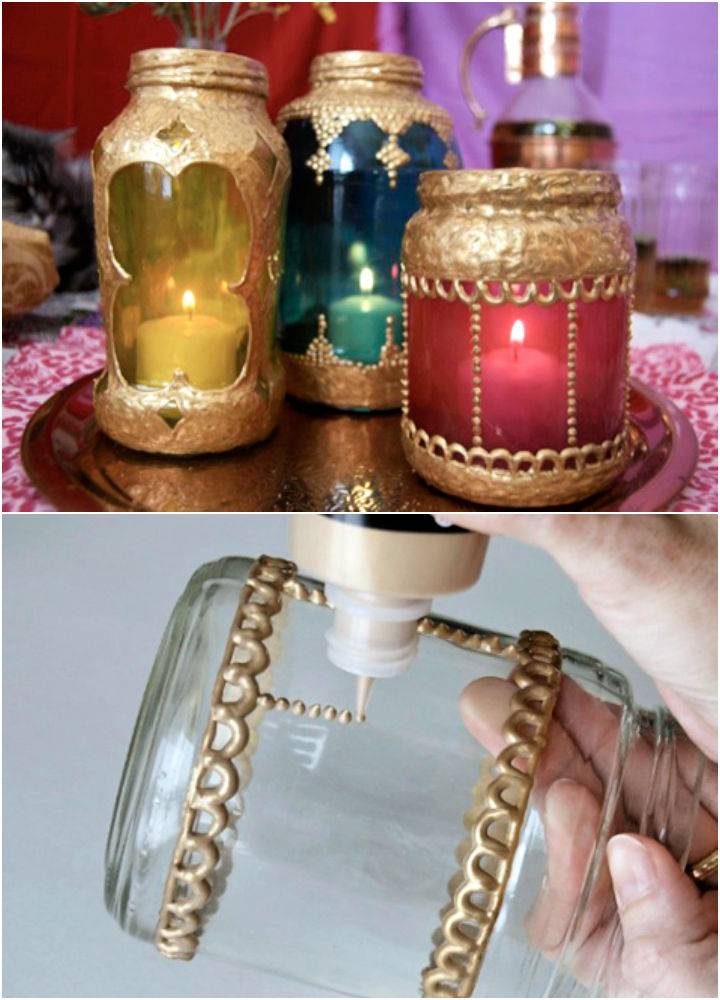Katies Glass Jar Moroccan Lanterns