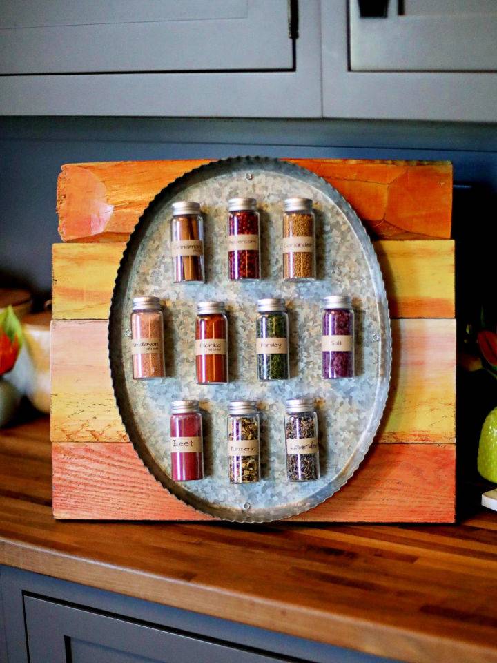 Magnetic Countertop Spice Rack