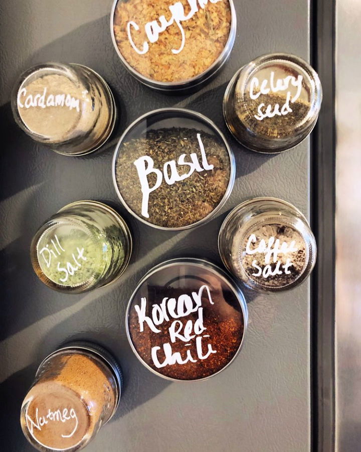 Magnetic Spice Rack