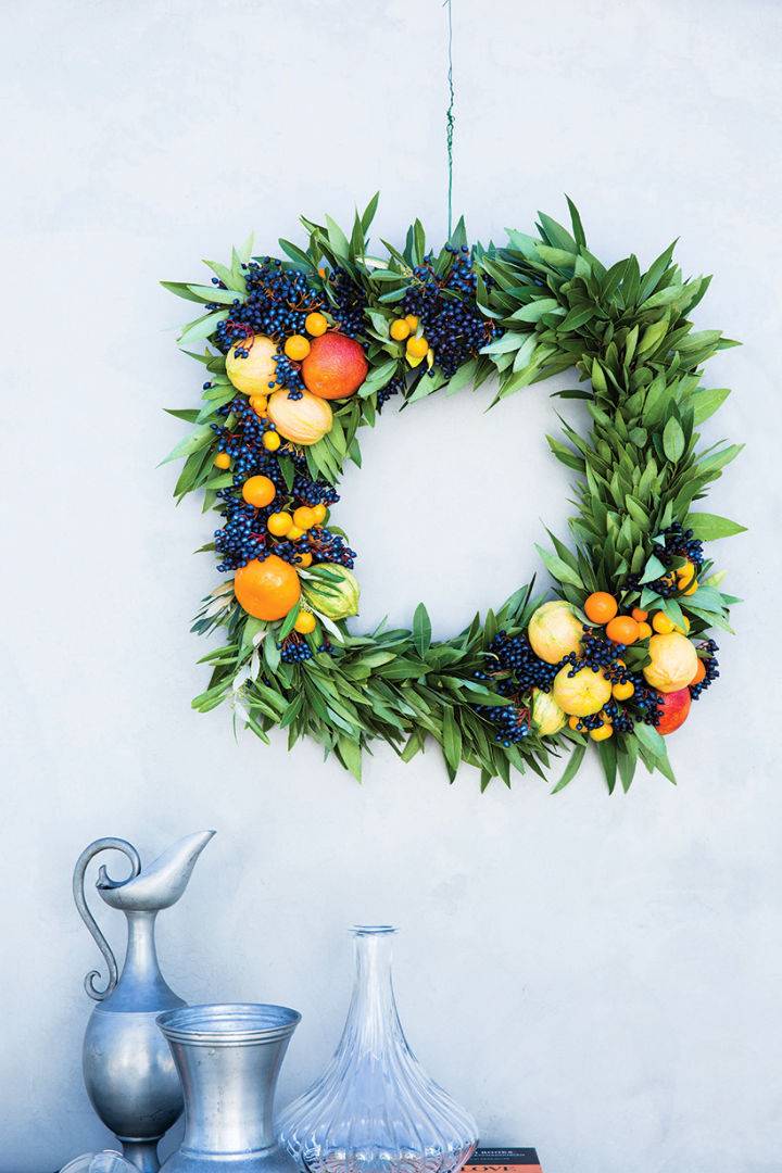 Make a Citrus Wreath