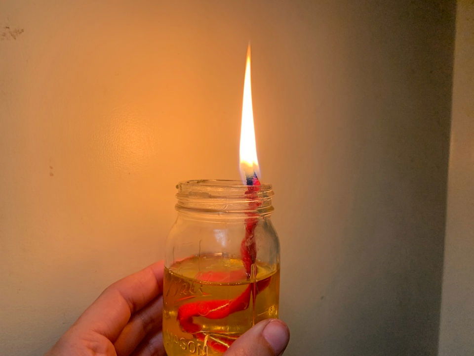 Beginner-Friendly DIY Oil Lamp