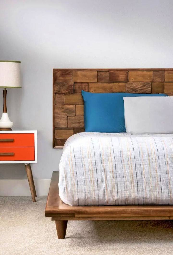 30 Diy Headboard Ideas Free, Bed Headboard Woodworking Plans