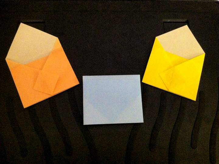 Mini Origami Envelopes